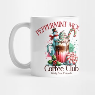 Peppermint Mocha Coffee Club Mug